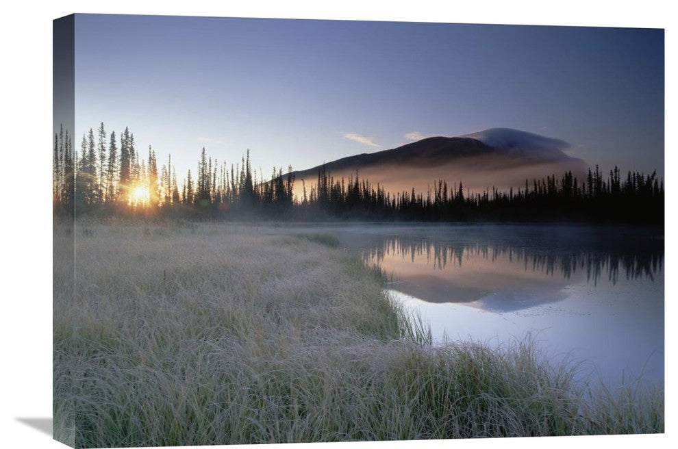 "Nisling Range, Yukon Territory, Canada" Artwork, 24" x 18"