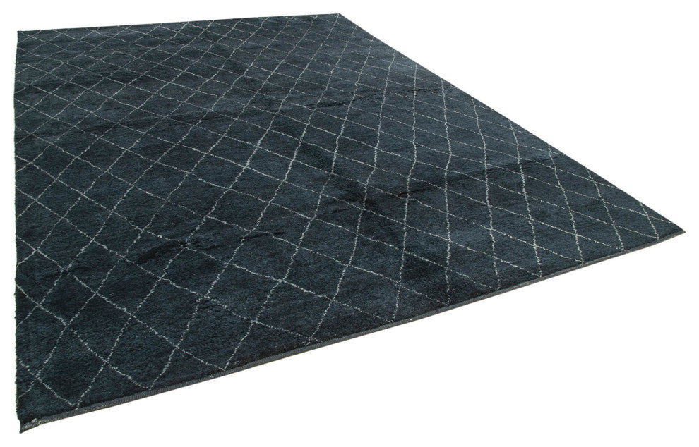 Rug N Carpet - Handmade Unique 9' 1'' x 12' 0'' Moroccan Area Rug