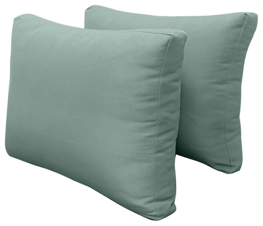 S2 Queen Size 5PC Knife Edge Daybed Mattress Cushion Bolster Complete Set AD002