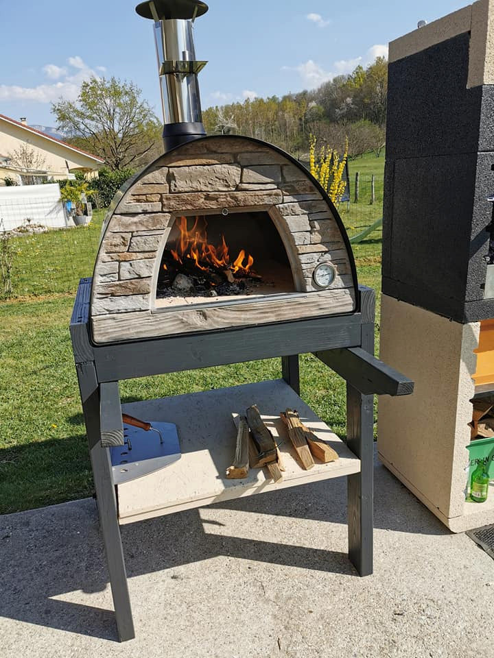 Maximus Prime Arena Portable Pizza Oven Black