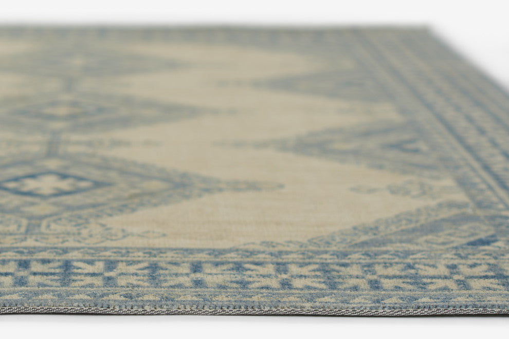 Momeni Anatolia Wool and Nylon Ivory Area Rug 2' X 3'