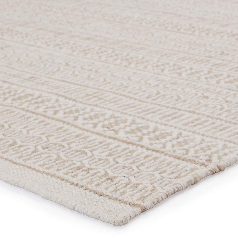 Jaipur Living Galway Natural Trellis Area Rug, Ivory/Cream, 9'x12'