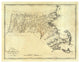"State of Massachusetts, 1795" Digital Paper Print by Mathew Carey, 24"x19"