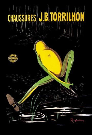 Chaussures J. B. Torrilhon- Fine Art Giclee Print 24" x 36"