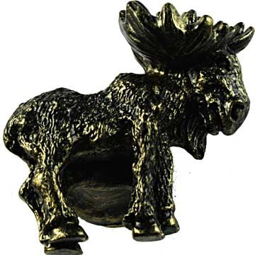Realistic Moose Knob - Right Facing - Bronzed Black, SIE-681378
