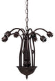Meyda Lighting 15513 16" Wide Lily 7 Light Chandelier Hardware