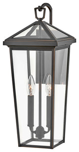 Hinkley Alford Place 20" Md Outdoor LED Wall Mount Lantern, Oil Rubbed Bronze