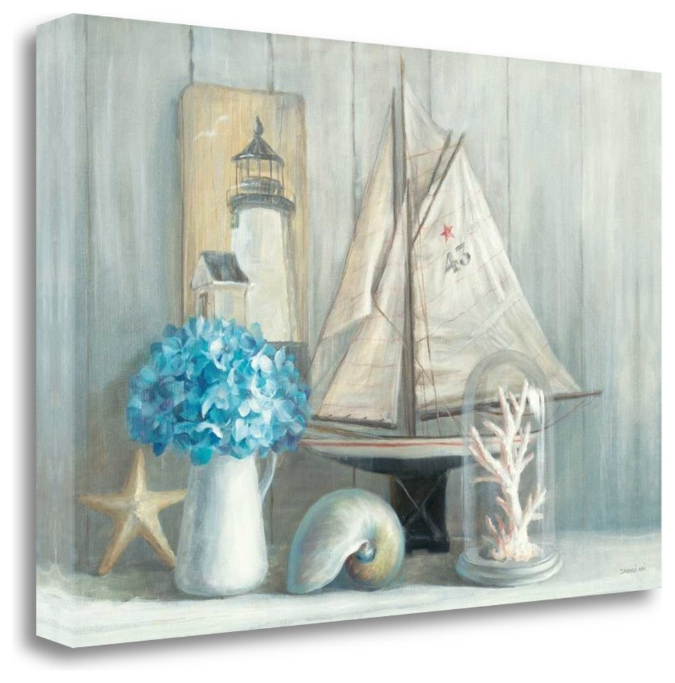 "Summer House Crop" By Danhui Nai, Giclee Print on Gallery Wrap Canvas