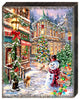 Christmas Lane Wooden Wall Art, Medium 18x12