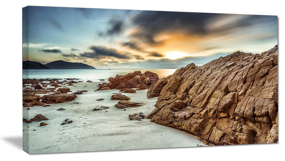 Quang Ninh Province Vietnam, Landscape Canvas Art Print, 60"x28"
