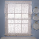 Saturday Knight Petite Fleur 56X36 Tier Pair in White