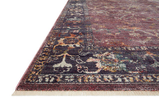 Giada GIA-02 Grape/Multi Area Rug, 2'7"x8'