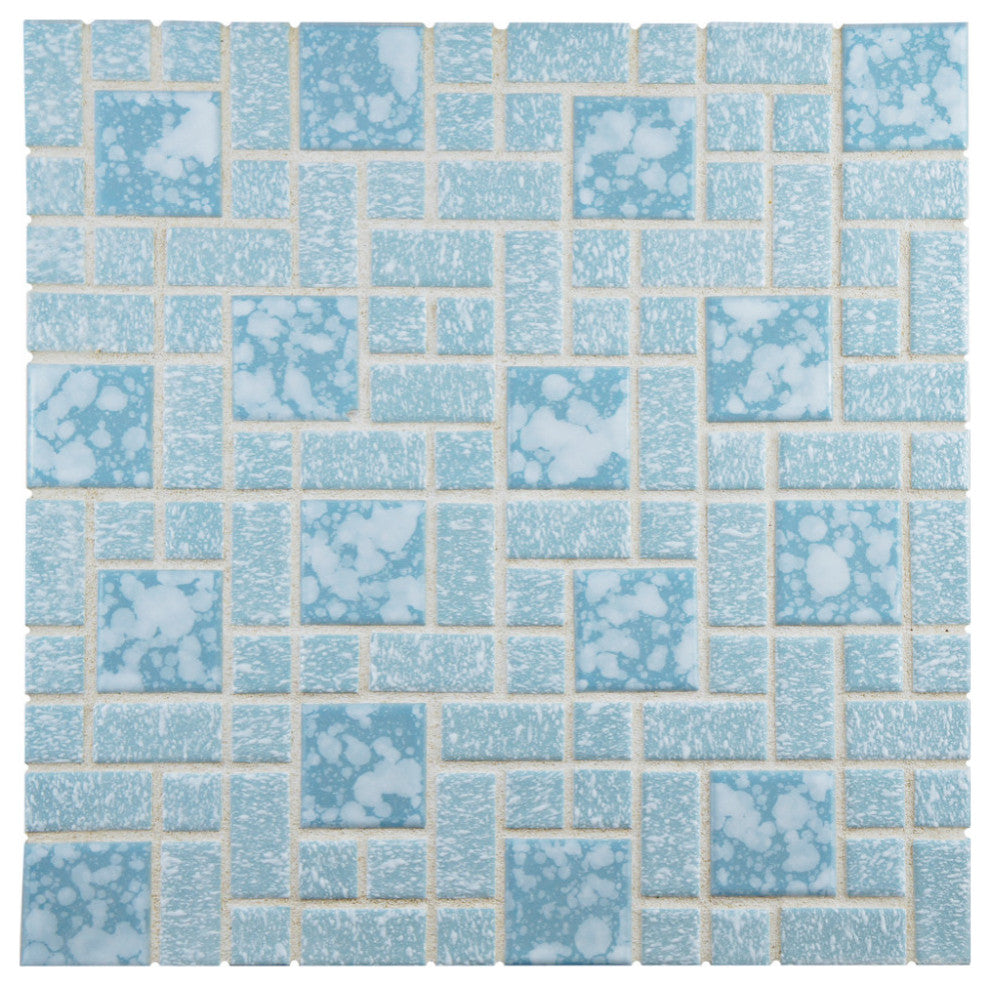 University Blue Porcelain Floor and Wall Tile