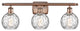 Innovations 516-3W-AC-G1215-6 3 Light Bath Vanity Light, Antique Copper
