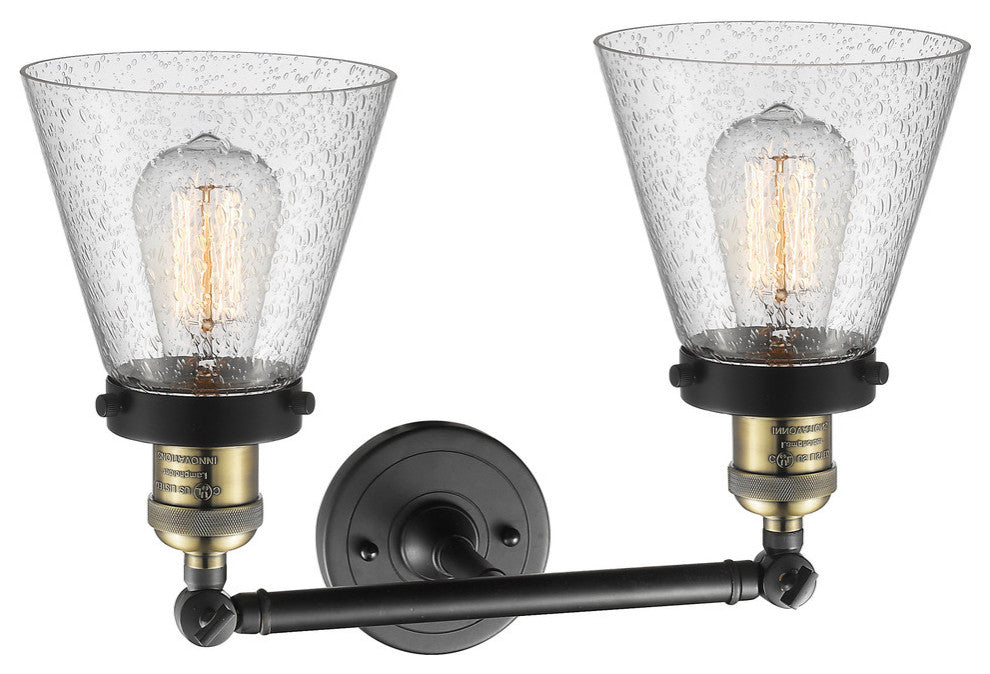 Innovations Lighting 208-Bab-G64-Led 2 Light Dimmable Led Bathroom Fixture