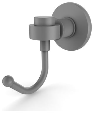 Continental Robe Hook, Matte Gray