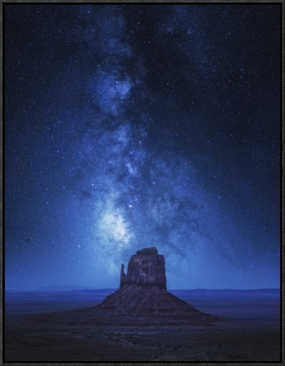 "Monument Milkyway" Framed Canvas Giclee by Juan Pablo De, 25x33"