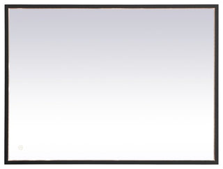 Modern Black Led Mirror