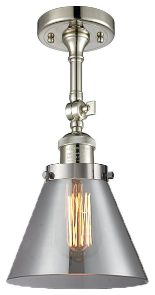 Innovations Lighting 201F-Pn-G43-Led 1 Light Dimmable Led Semi-Flush Mount