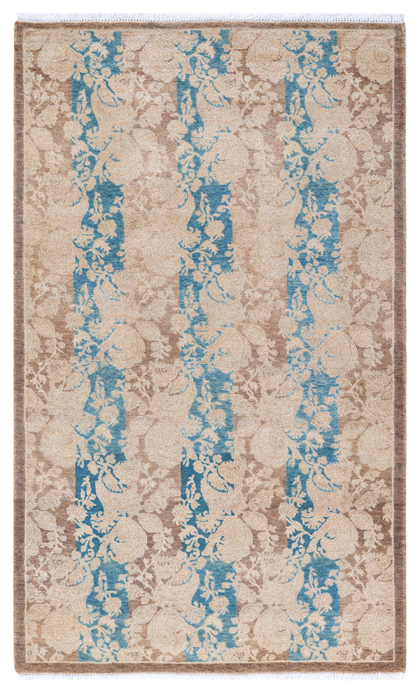 MOGUL, Hand Knotted Area Rug 5' 2" X 3' 1"