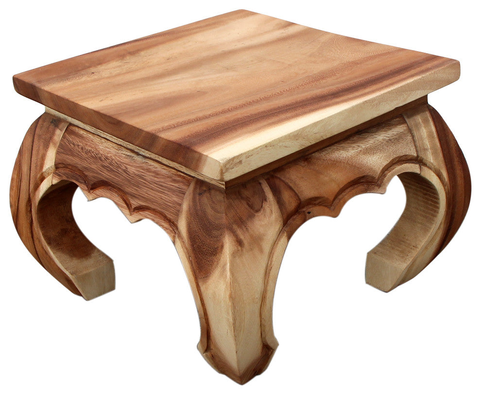Natural Wood Opium Table