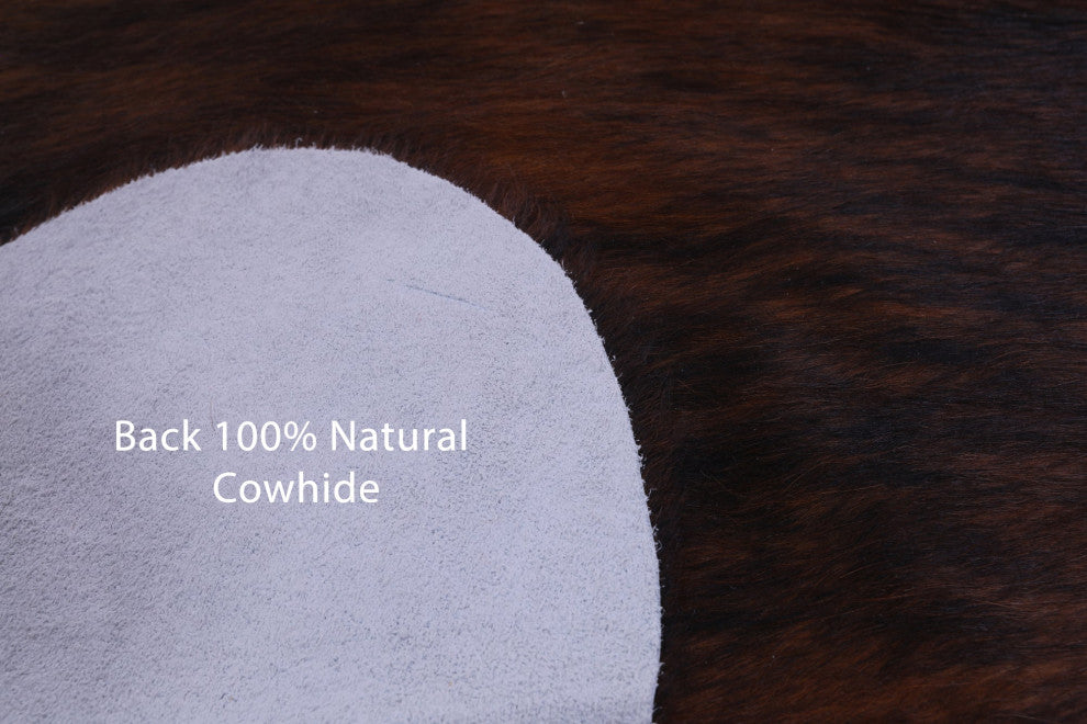 Brindle Natural Cowhide Rug 6' 1" X 6' 4" C1898