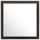 41 in. x 41 in. Classic Square Wood Framed Dresser Mirror