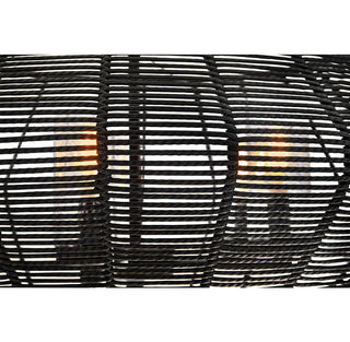 Hinkley Luca Medium Single Tier Chandelier, Black