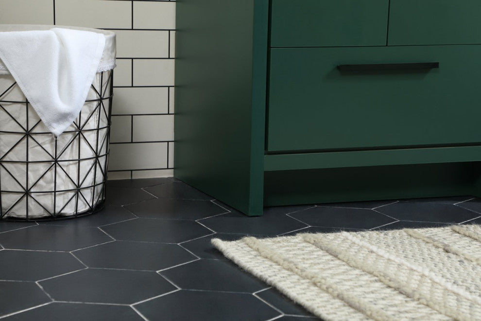 Walker 24" Single Bathroom Vanity, Green