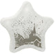 8" Pre-Lit LED White Sparkle Star Winter Scene Christmas Table Top Decoration