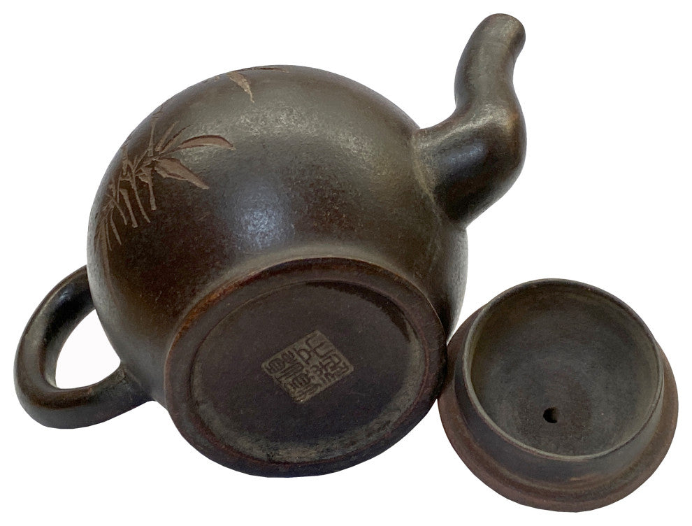 Chinese Handmade Yixing Zisha Clay Teapot, Artistic Accent, Hws2251