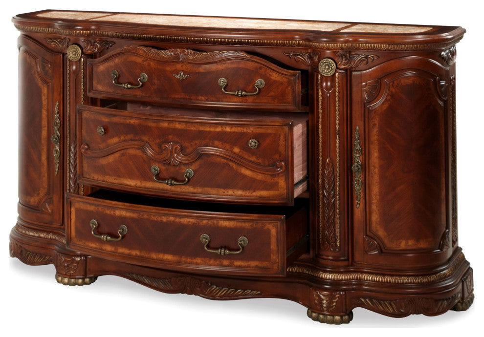 Cortina, Dresser, Honey Walnut