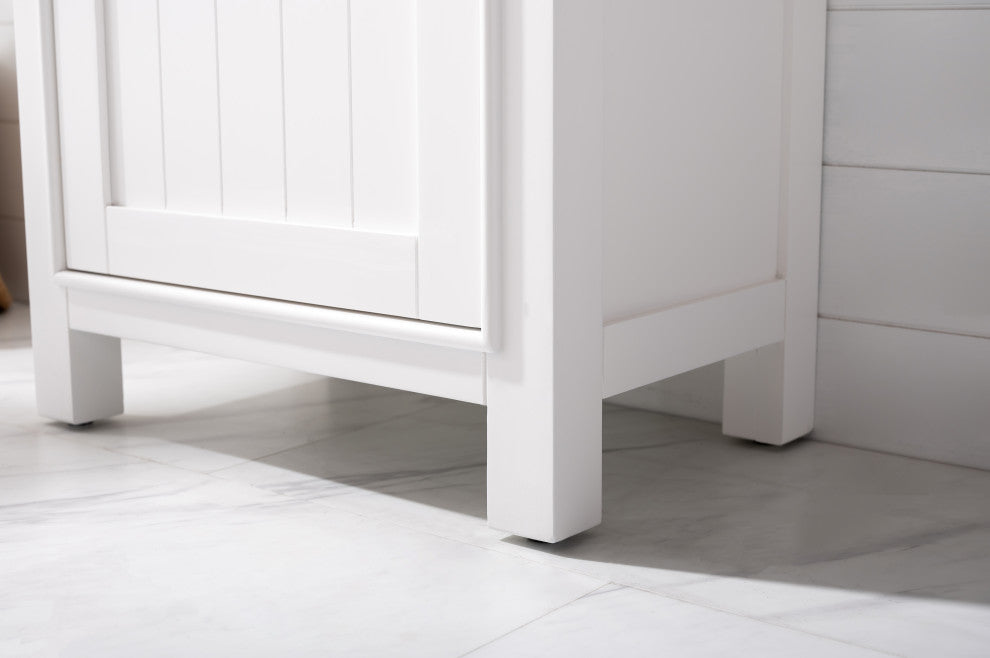 Marian Transitional White 20" Single Sink Vanity