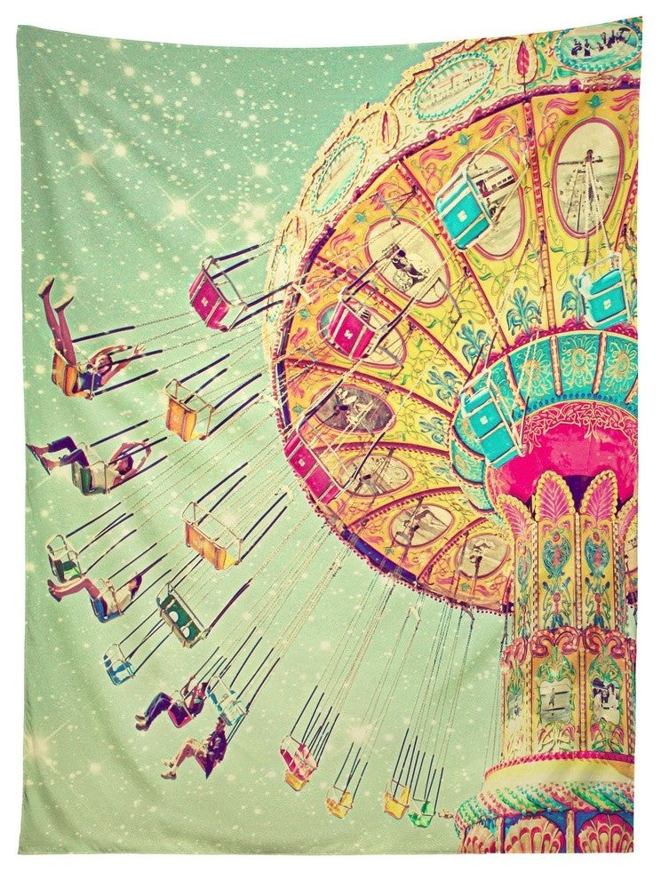 Deny Designs Shannon Clark Swinging Through Stars Tapestry