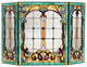 Lucian 3-Piece Folding Victorian Fireplace Screen