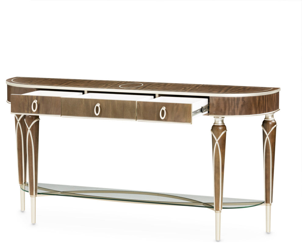 Villa Cherie Console Table - Hazelnut