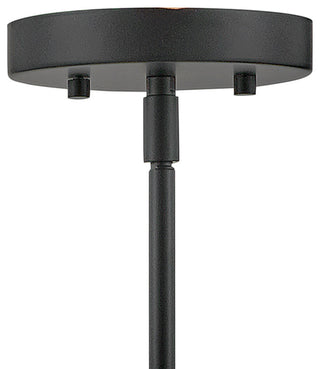 Lark 83077 Hux 7 Light 36"W Taper Candle Style Chandelier - Lacquered Brass