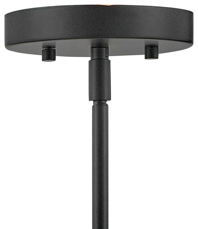 Lark 83077 Hux 7 Light 36"W Taper Candle Style Chandelier - Lacquered Brass