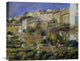 "Terraces in Cagnes" Stretched Canvas Giclee by Pierre-Auguste Renoir, 22"x18"