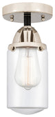 INNOVATIONS LIGHTING 288-1C-BPN-G312 Dover 1 Light 4.5 inch Semi-Flush Mount