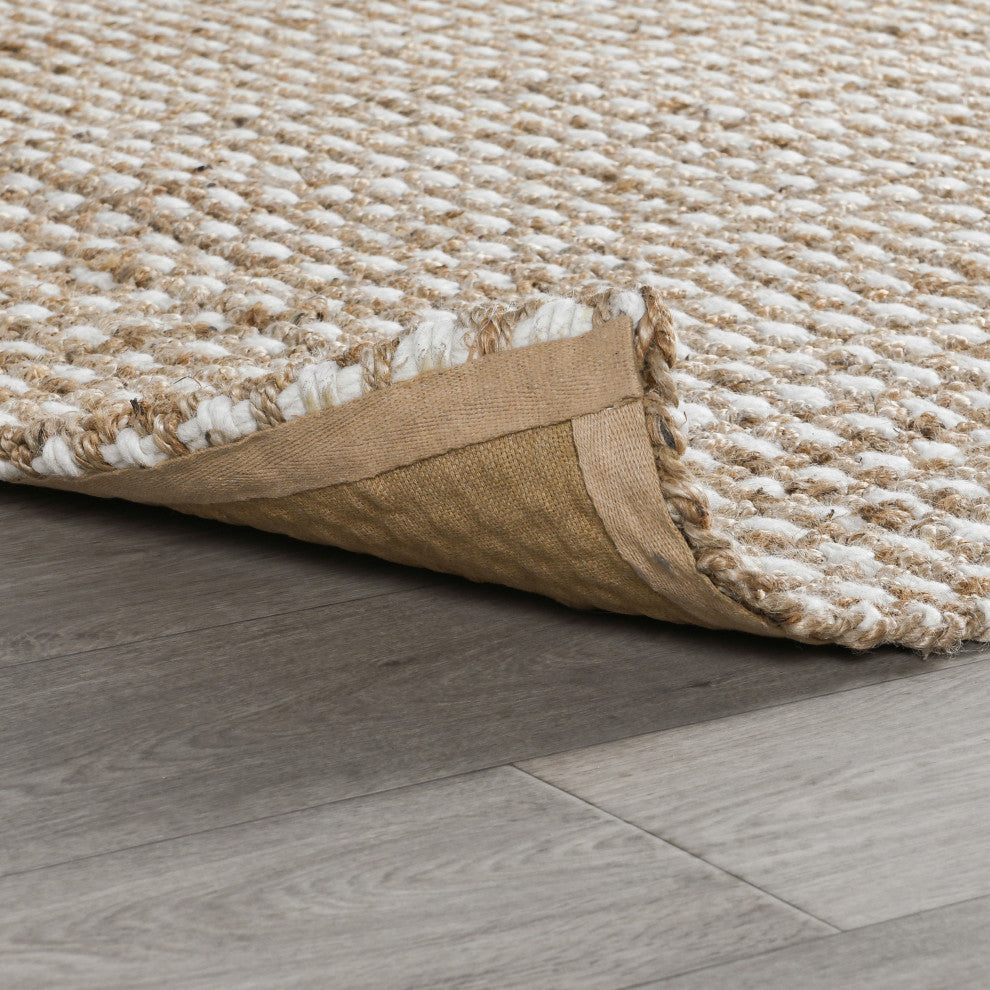 Evora Natural Jute Blend Area Rug by Kosas Home, 8x10