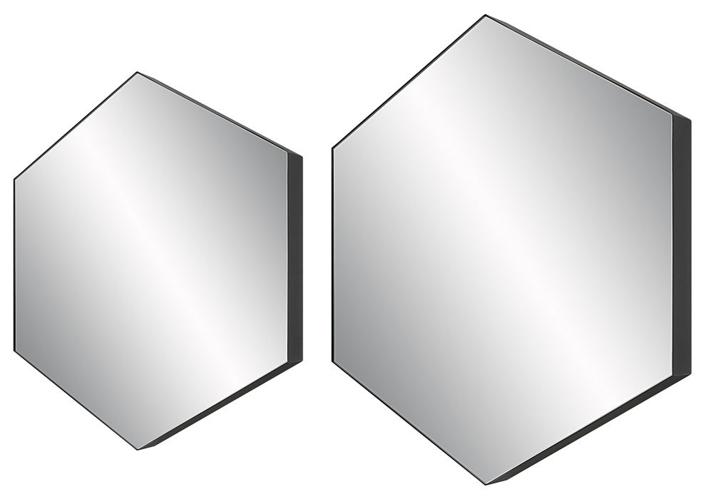Uttermost Amaya Octagonal Mirrors, 2-Piece Set