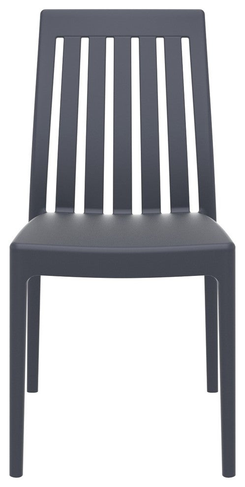 Compamia Soho Dining Chairs, Set of 2, Dark Gray