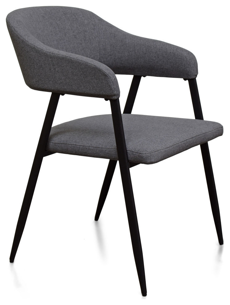 Max Dining Chairs, Set of 2, Gray