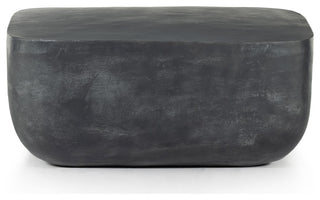 Basil Square Coffee Table-Aged Grey
