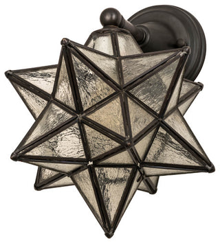 10W Moravian Star Wall Sconce