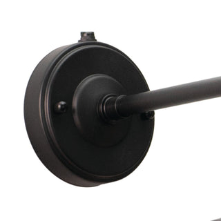 Dorado 1 Light Barn Outdoor Wall Lantern, Dark Bronze/Light Gold, 15"x12"x23"