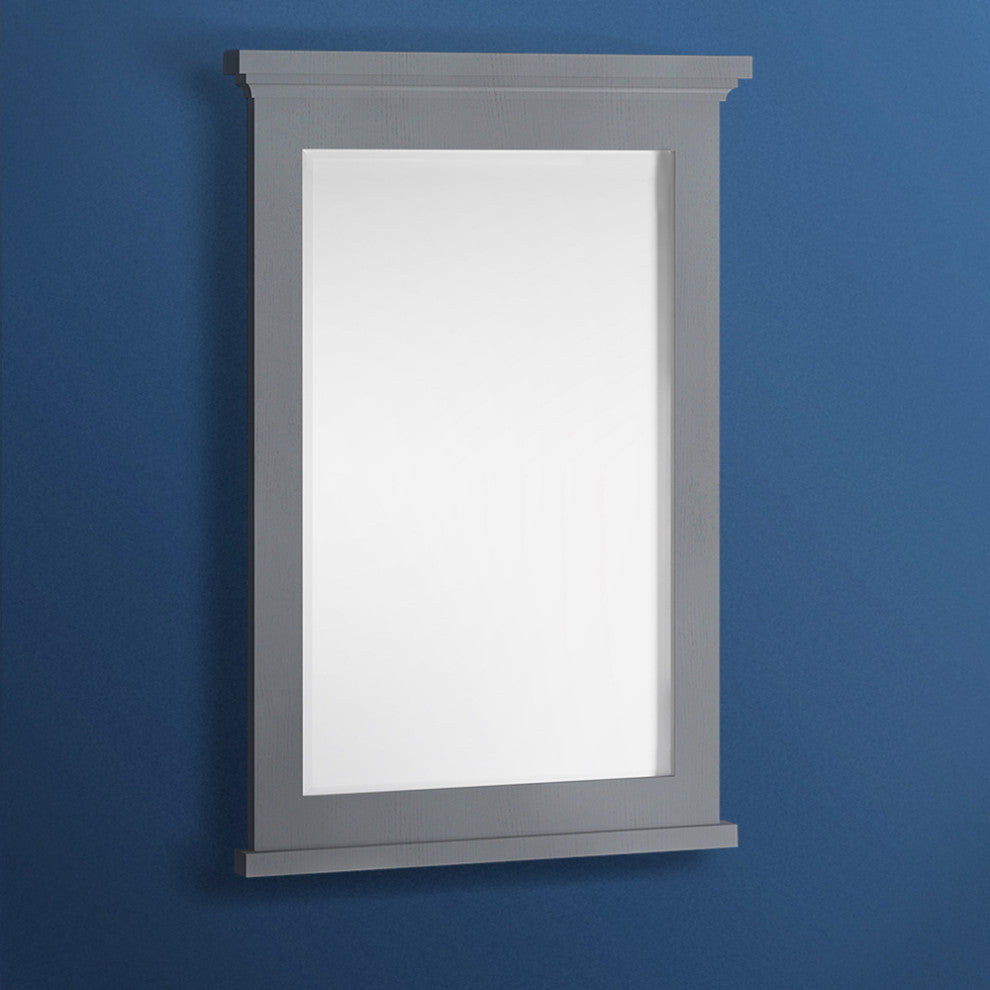 Fresca Windsor 24" Gray Textured Mirror
