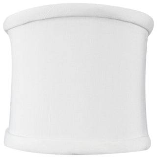 Down White Clip-On Sconce Shell Lampshade