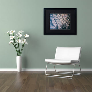 Philippe Hugonnard 'Terracotta I' Art, Black Frame, Black Matte, 14"x11"